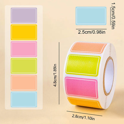 500 Pcs Color label image