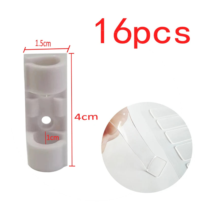 Big Size White-16PCS image