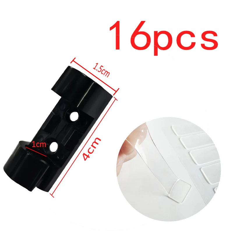 Big Size Black-16PCS image